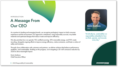 Responsibility & Sustainability Report 2025 eBook Intro